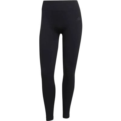 Damen Tight Workout Essentials Full-Length Knit in schwarz