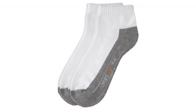 CAMANO Herren Quarter Sport Socken in grau