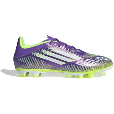 Herren Fussball-Rasenschuhe F50 Club FG/MG in silber