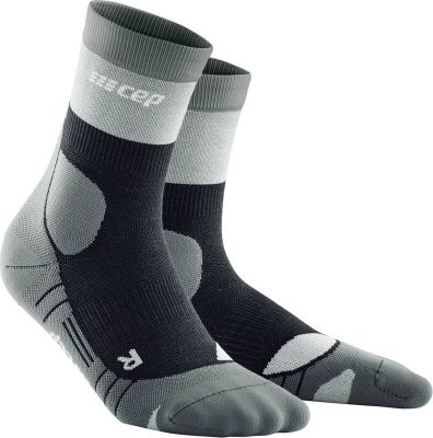 CEP Damen Hiking Light Merino Mid Cut Socks in grau