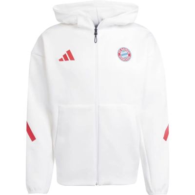 Herren Fanjacke FC Bayern München Z.N.E. Anthem in weiß