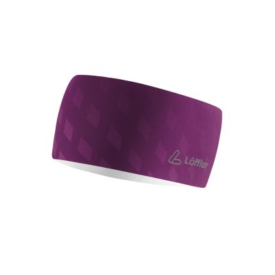 ELASTIC HEADBAND RF OPEN CUT in rot