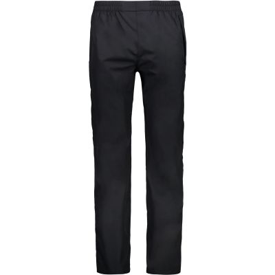 MAN PANT RAIN WITH FULL LENGHT SIDE ZIPS U901 XL in schwarz