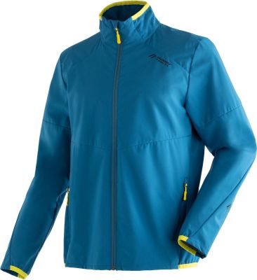 MAIER SPORTS Herren Funktionsjacke Brims M He-Softshelljacke in blau