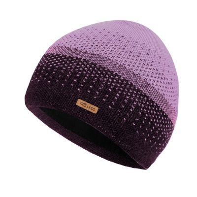 Kids Merino Cap in lila