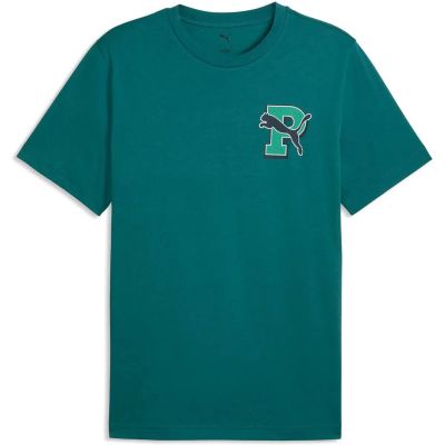 Herren Shirt GRAPHIC Varsity Tee in blau