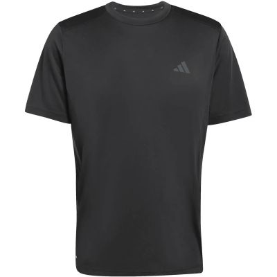 Herren Shirt TECH ESSENTIALS WORKOUT 3-STREIFEN in schwarz