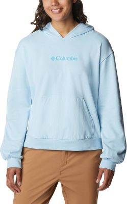 COLUMBIA Columbia Logo III French Terry Hoodie in blau