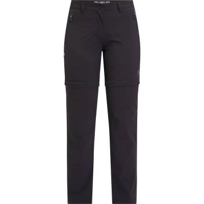 Damen Hose Da.-Abzipphose Malloy II W LNG in schwarz
