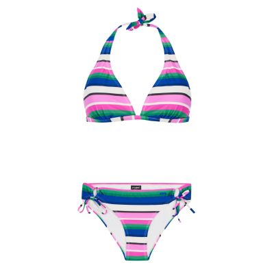 PRTKami Halter bikini C-cup in 945 breeze blue