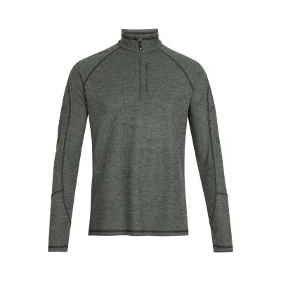 PRTLOUISIANA 1/4 zip top in grün