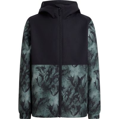 Kinder Funktionsjacke Ju.-Funktions-Jacke Terang II SHL B in 901 aop/green smoke