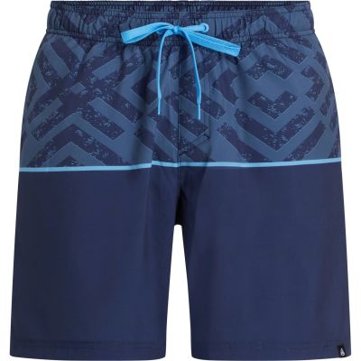 Herren Badeshorts He.-Badeshorts Lucio M Geomen in blau