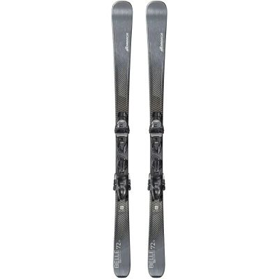 Damen All-Mountain Ski BELLE 72 TI X + COMP10 FDT in grau