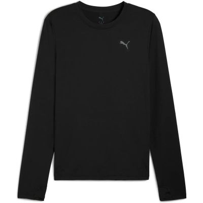 Herren Shirt M CLOUDSPUN LS TEE in schwarz