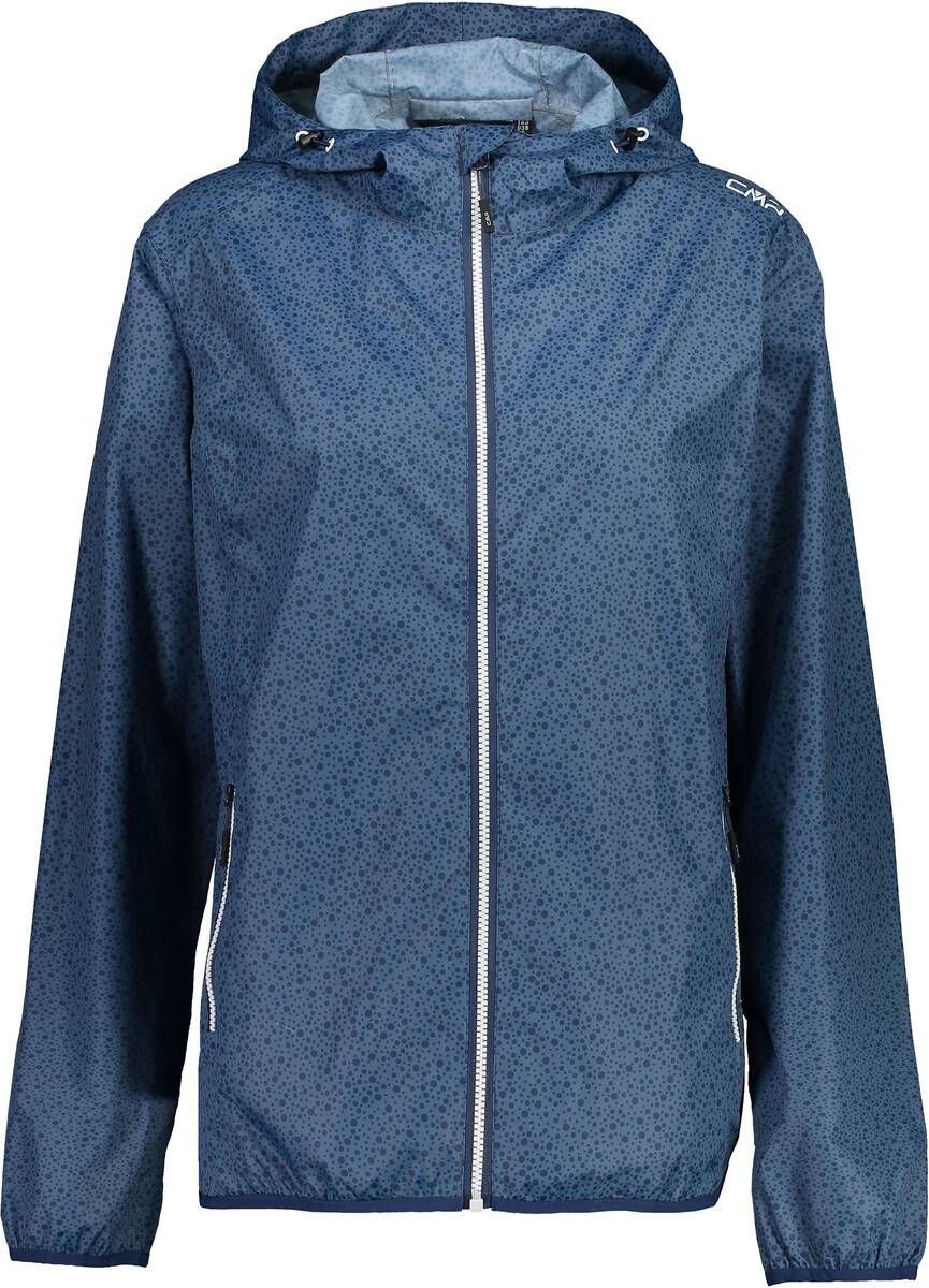 CMP Damen Regenjacke WOMAN JACKET RAIN FIX HOOD - Regenjacken -  Artikelnummer: 31X7296 - M926 BLUE