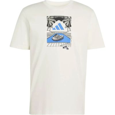 Herren Shirt SUMMER SLIDES RELAX GRAPHIC in pink