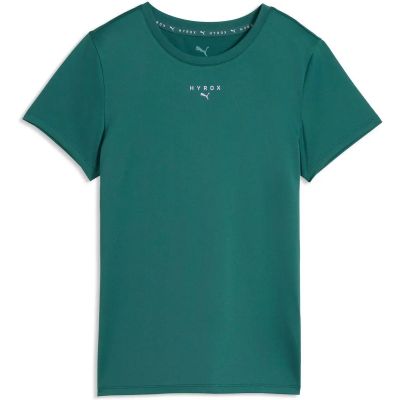 Damen Shirt W X HYROX POLY GRAPHIC TEE in grün