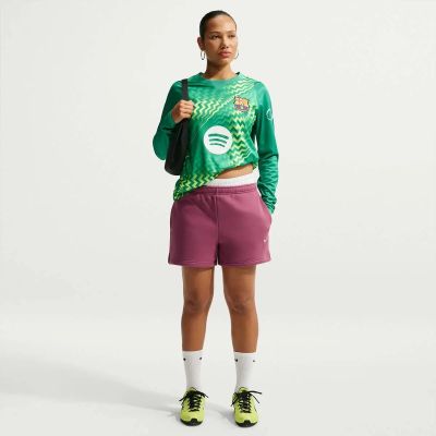 Damen Shorts STUDIO FLEECE in weiß