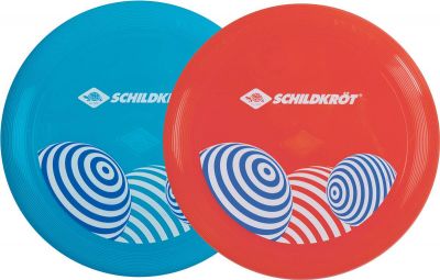 SCHILDKRÖT Schildkröt Speeddisc Basic, 130 g, 25 cm Durchmersser, Rot & Blau, farblich sortiert, 970050 in blau