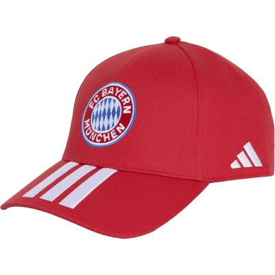 Herren Fan-Kopfbedeckung FC Bayern München Base Kappe in rot