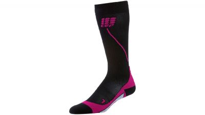 CEP Damen pro run socks 2.0 in 378 black/pink