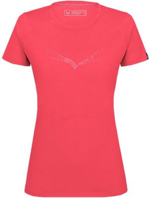 SALEWA Damen Shirt PURE EAGLE SKETCH AM W T-SHIRT in rot