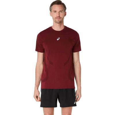 Herren T-Shirt ROAD SEAMLESS SS TOP in rot