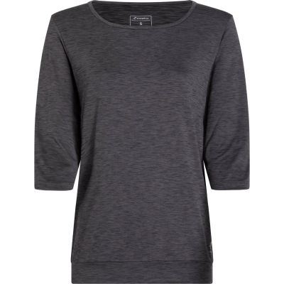 Damen Shirt Da.-Shirt Jewel 3/4 SS W in grau