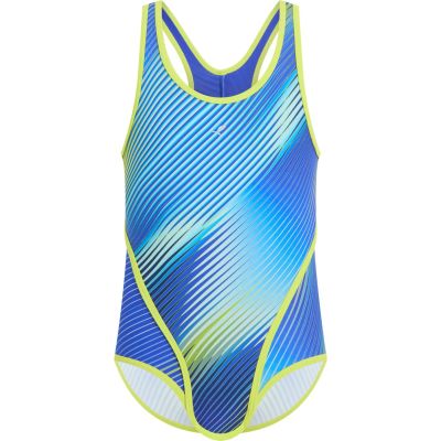 Kinder Badeanzug Mä.-Badeanzug Nelly G in 905 aop/blue royal/olive