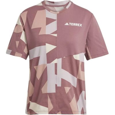 Damen Shirt Terrex Multi Climacool Printed in pink