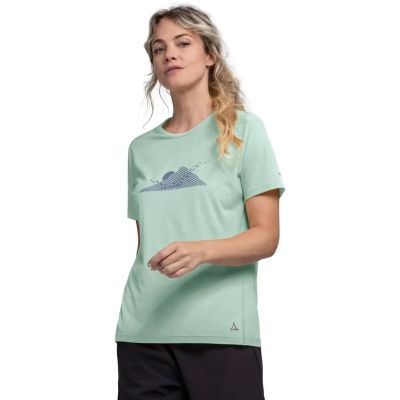 Damen Shirt CIRC T Shirt Sulten L in grün