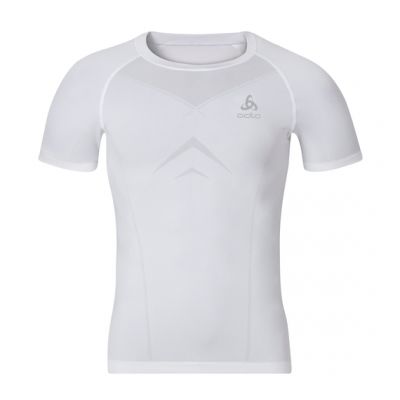 Shirt s/s crew neck EVOLUTION in 10000 white