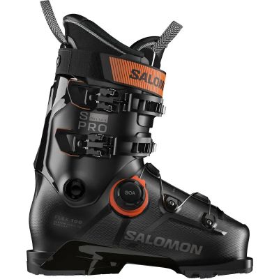 Herren Ski-Schuhe ALP. BOOTS S/PRO DELTA BOA X100 GW in schwarz