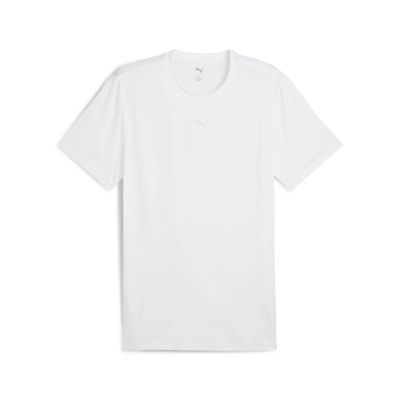 M CLOUDSPUN SOFT BRANDED TEE in weiß