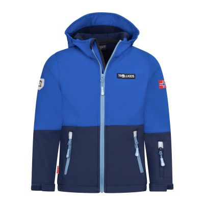 Kids Skjorta Jacket in blau