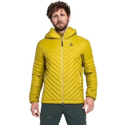 Herren Jacke Down Jacket Style Cascata MNS in gelb