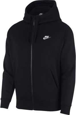 NIKE Herren Hoodie Sportswear Club Fleece in schwarz