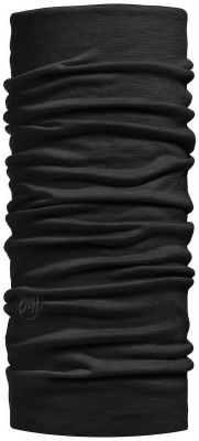 BUFF Herren Schal LIGHTWEIGHT MERINO WOOL SOLID in schwarz