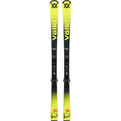 Kinder Ski RACETIGER JR PRO + 7.0 VMOT JR in gelb