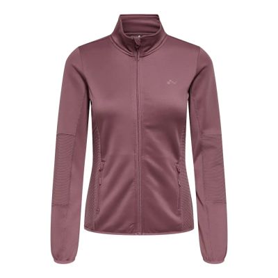 ONLY PLAY ONPJETTA HN FZ LS FLEECE JCK NOOS in 207991 rose brown