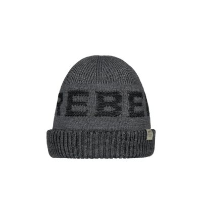 Rebeller Beanie in grau