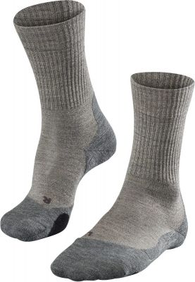 FALKE TK2 Wool Damen Socken in grau