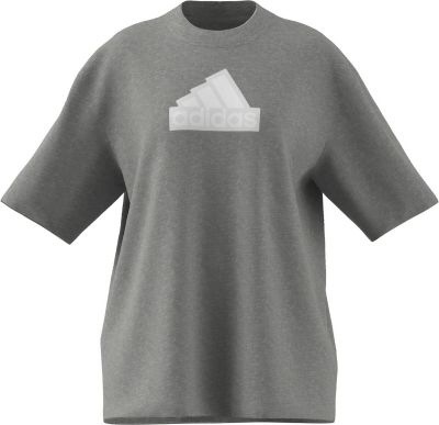 ADIDAS Damen Boyfriend T-Shirt in grau