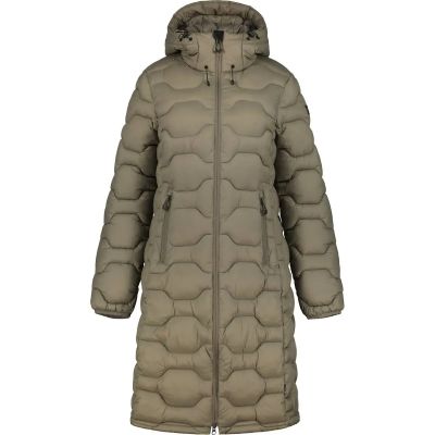 Damen Mantel BANDIS in grün