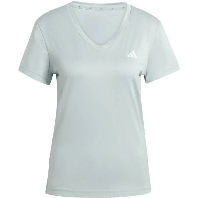 Damen Shirt Workout Essentials in silber
