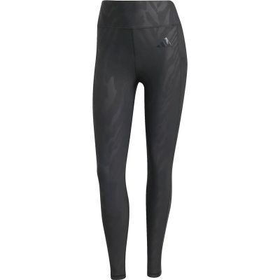 Damen Tight Optime AOP Full-Length in grau