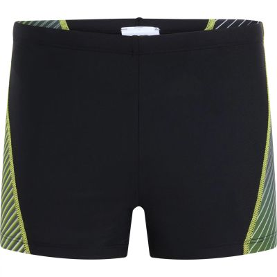 Kinder Badehose Ju.-Badehose Port Trunks III B in 901 black/aop/olive ligh