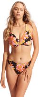Vorschau: SEAFOLLY Damen Bikinioberteil Palm Springs Wrap Front F Cup in schwarz Vorschau: SEAFOLLY Damen Bikinioberteil Palm Springs Wrap Front F Cup in schwarz