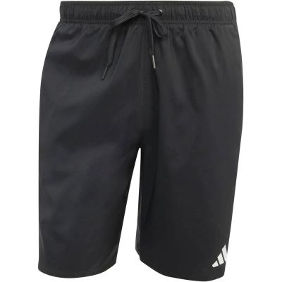 Herren Badeshorts 3-Streifen 8-Inch in schwarz